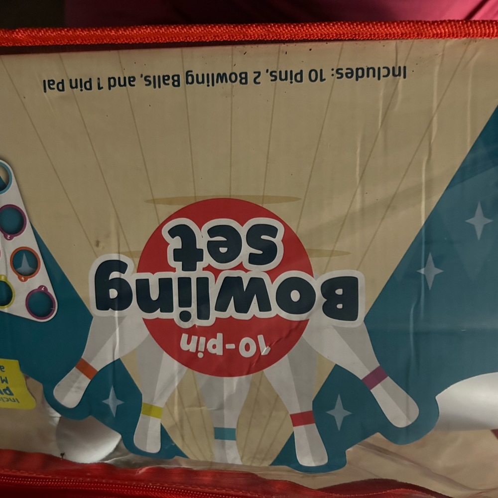 Melissa & Doug Colorful Bowling Set
